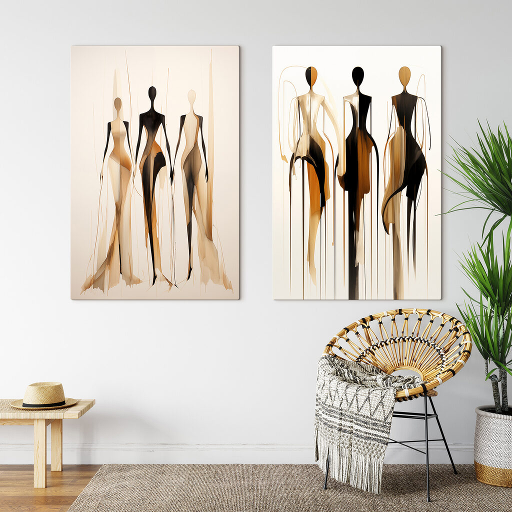 Gestalten in der Ferne — Interieur 1