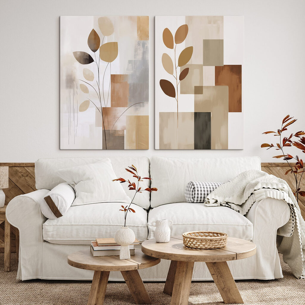 Zweige in Erdtönen — Interieur 2