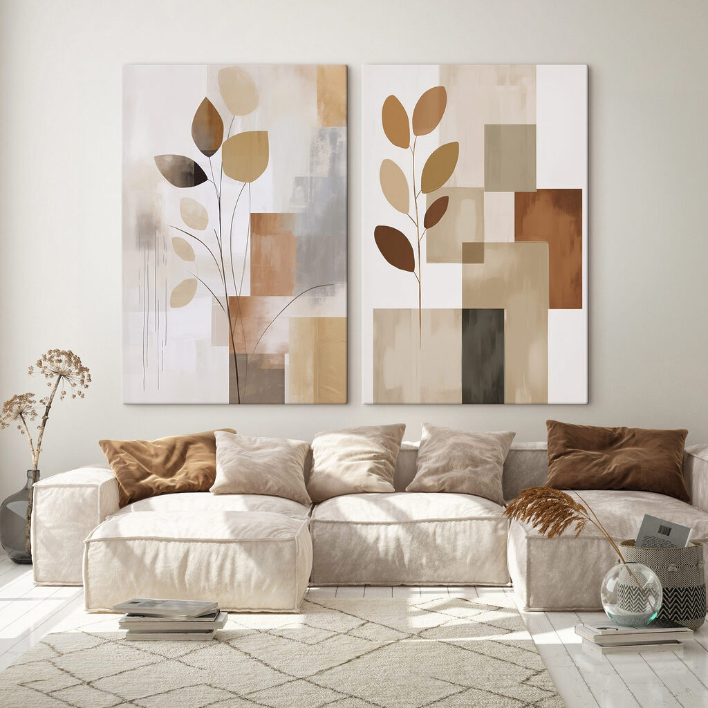 Zweige in Erdtönen — Interieur 1