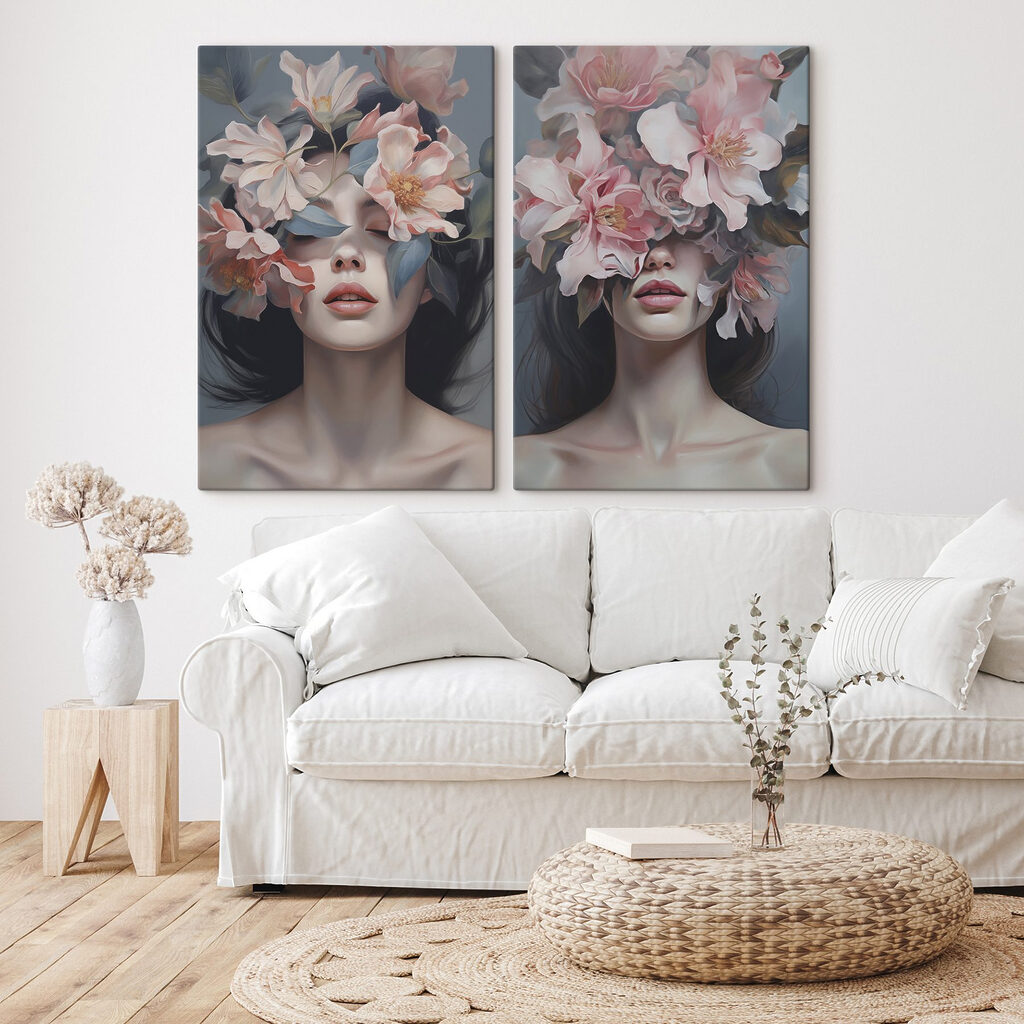 Gesicht voller Blüten — Interieur 1