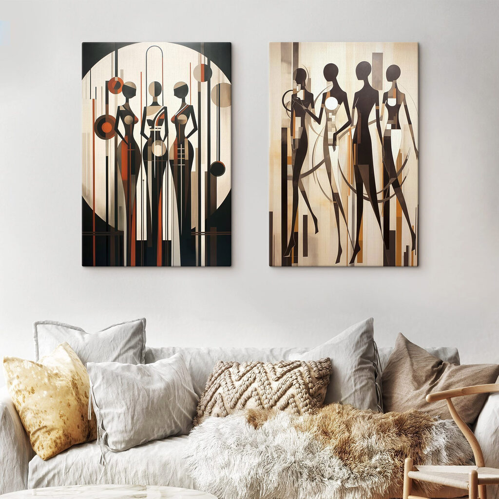 Weibliche Silhouetten — Interieur 2