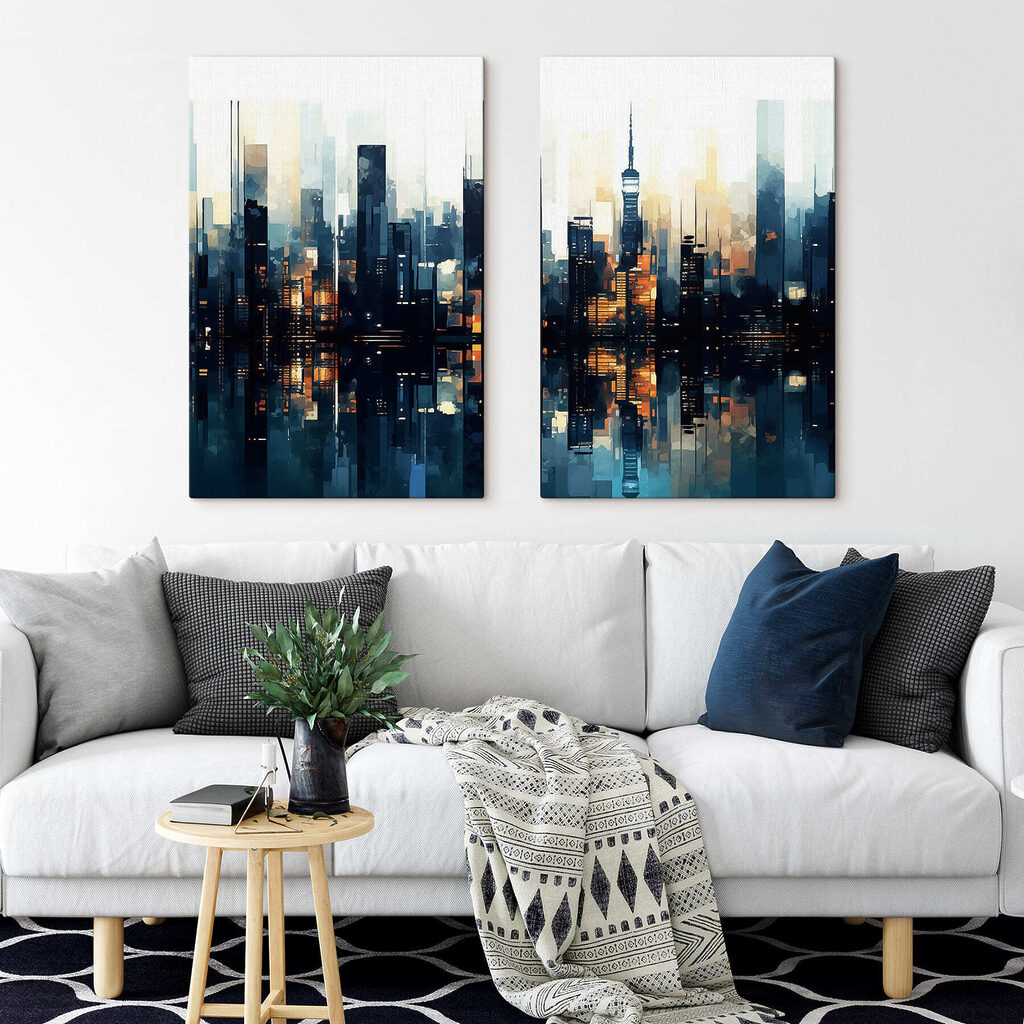 Stadtlichter auf dem Wasser — Interieur 1