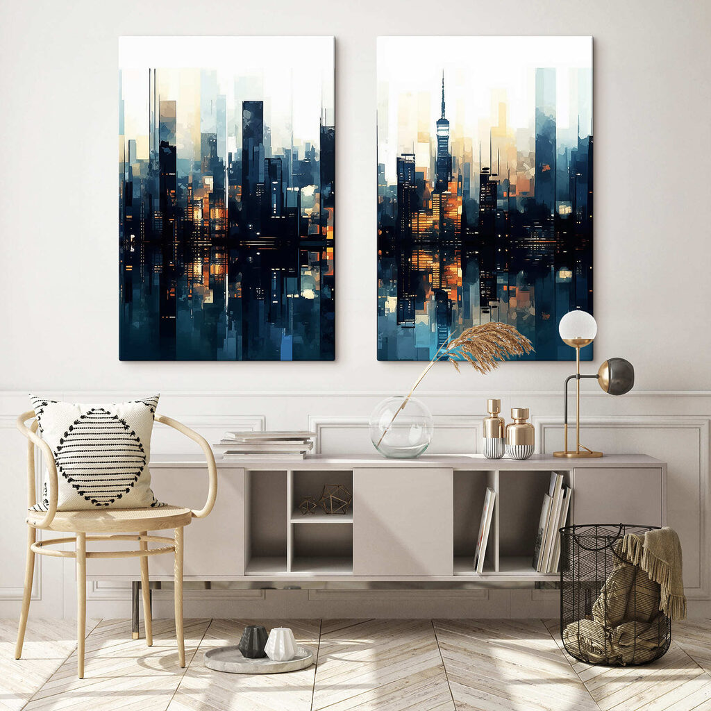 Stadtlichter auf dem Wasser — Interieur 2