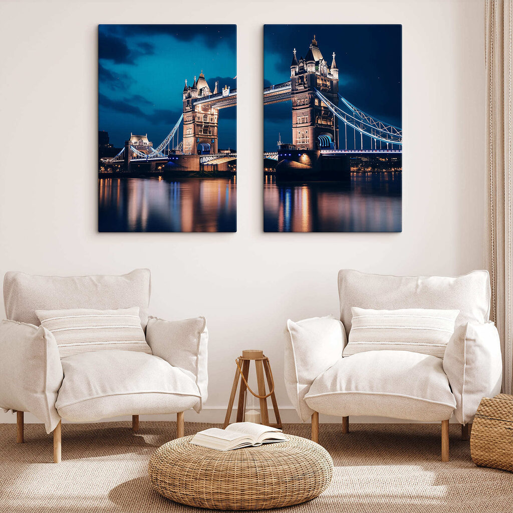 Brücke bei Nacht — Interieur 2
