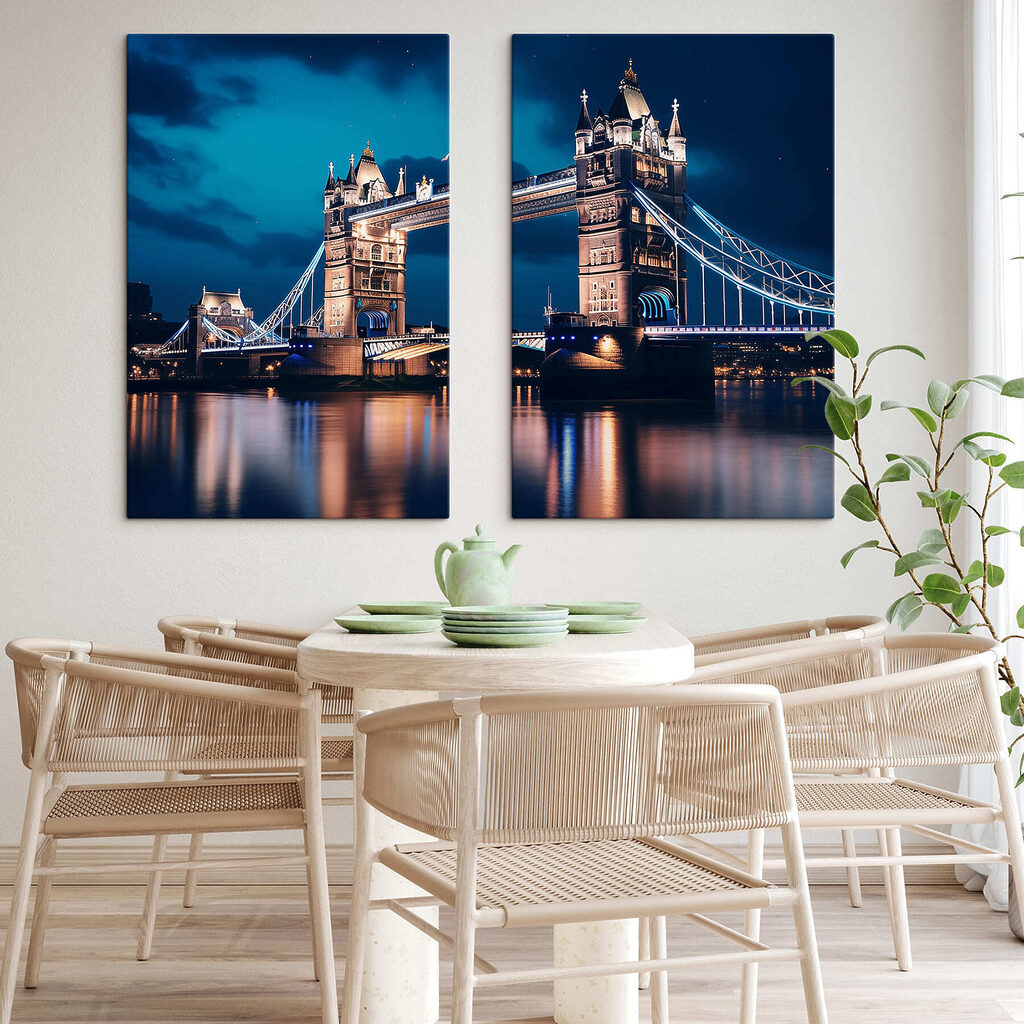 Brücke bei Nacht — Interieur 1