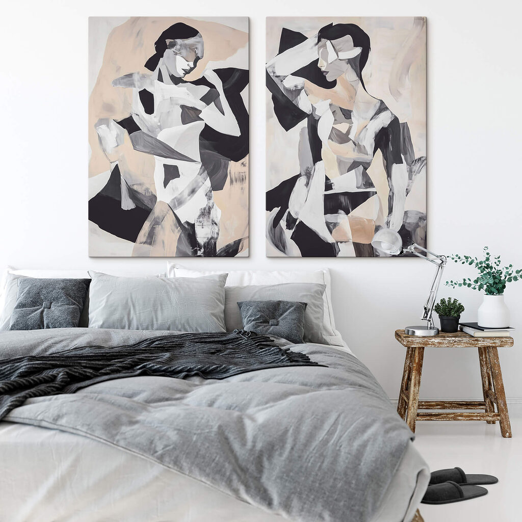 Abstrakte Frauenfigur — Interieur 1