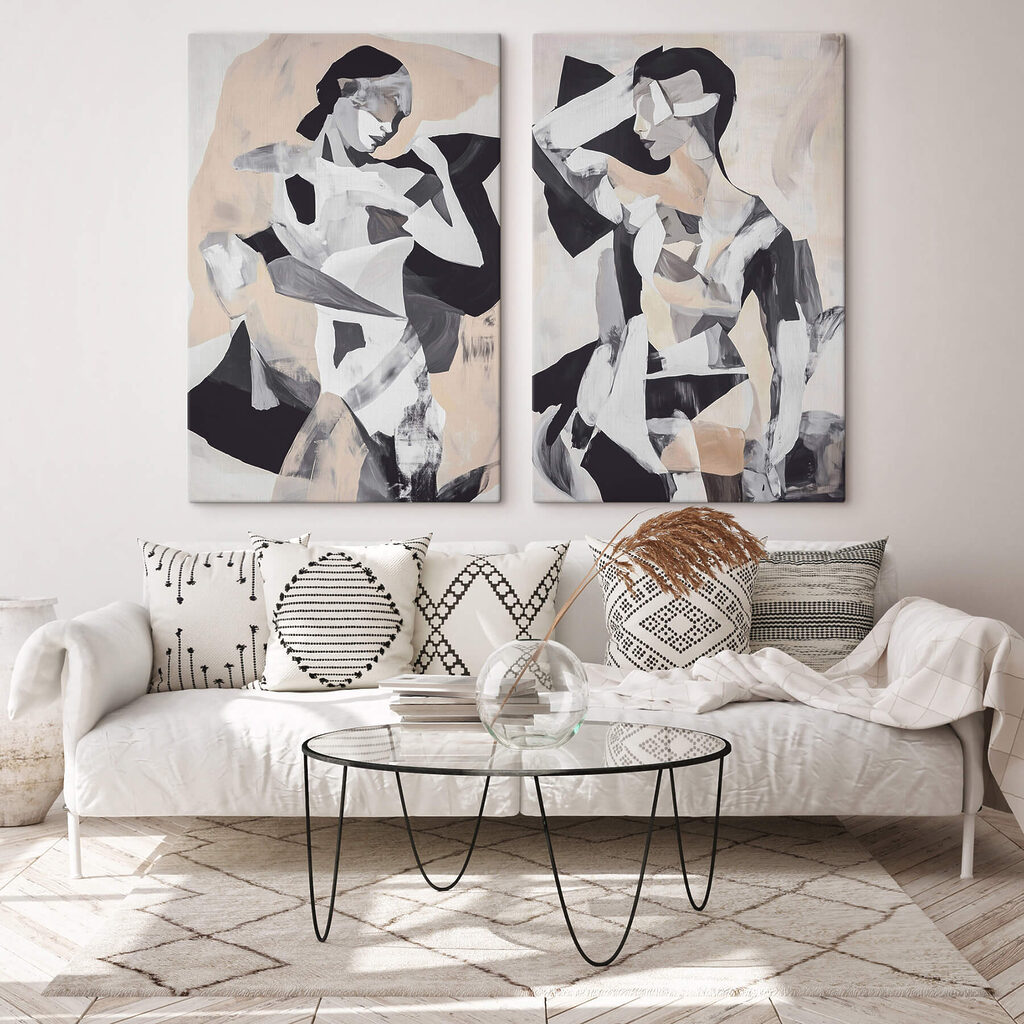 Abstrakte Frauenfigur — Interieur 2
