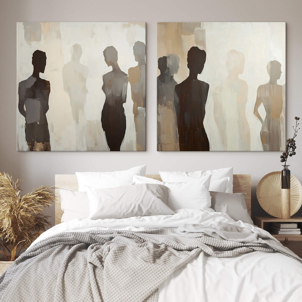 Flüchtige Silhouetten — Interieur 1