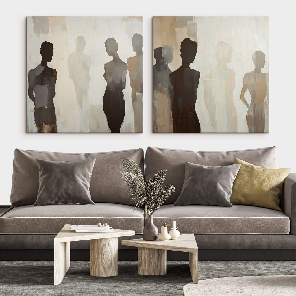 Flüchtige Silhouetten — Interieur 2