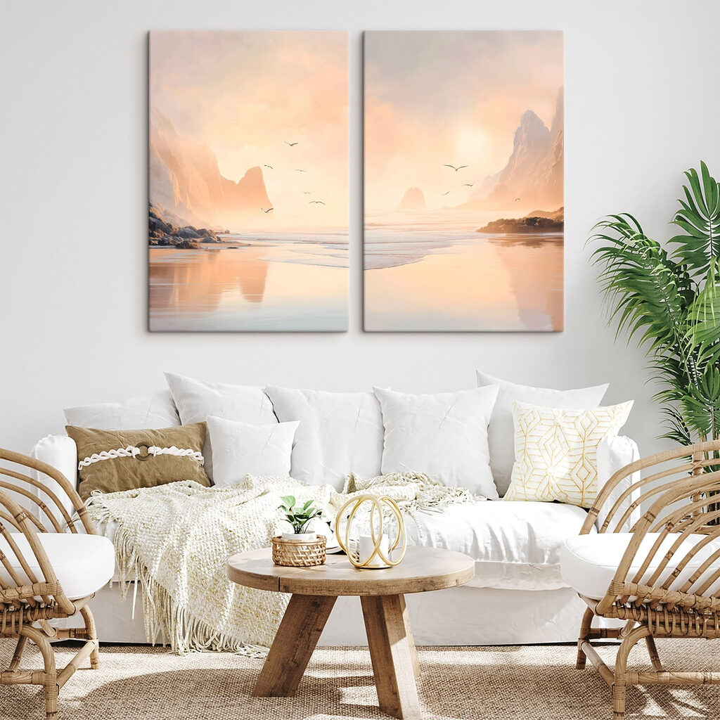 Strand mit Möwen — Interieur 1