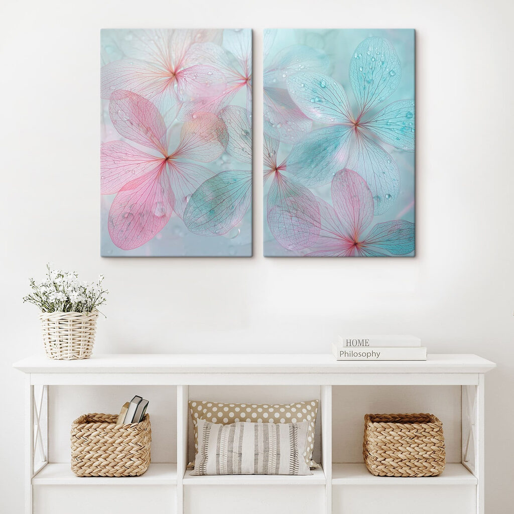Blütenblätter mit Wassertropfen — Interieur 1