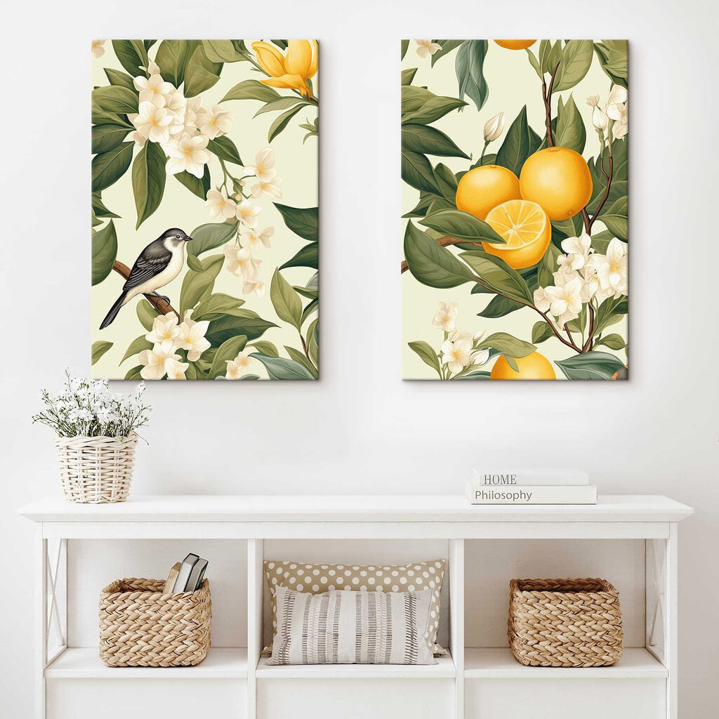 Orangen und Blüten — Interieur 2