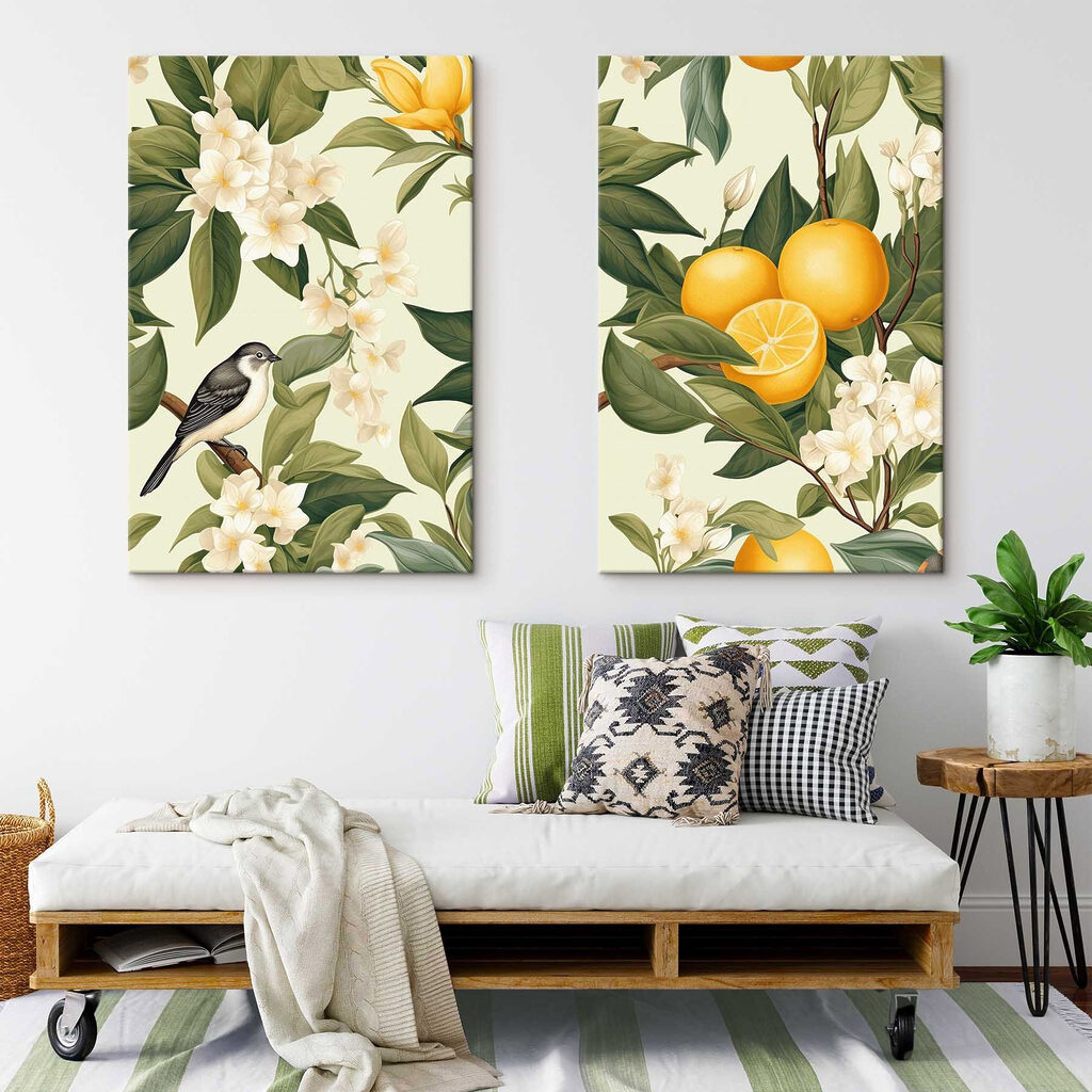 Orangen und Blüten — Interieur 1