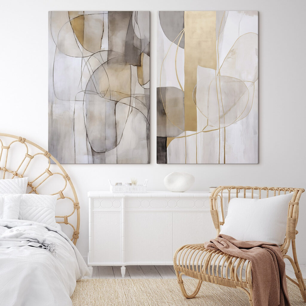 Kurven mit Goldakzenten — Interieur 1