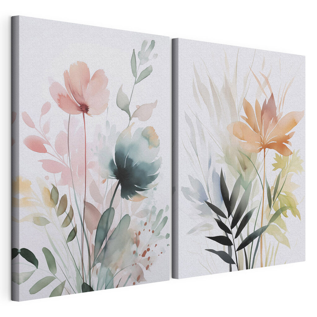 Blüten mit dunklen Akzenten — Produktansicht
