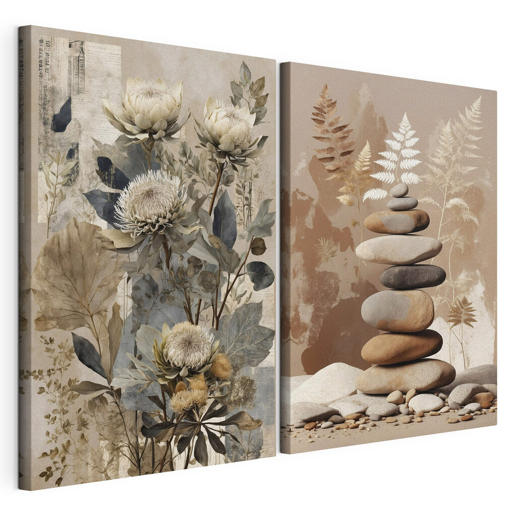 Blüten und Steine — Produktansicht