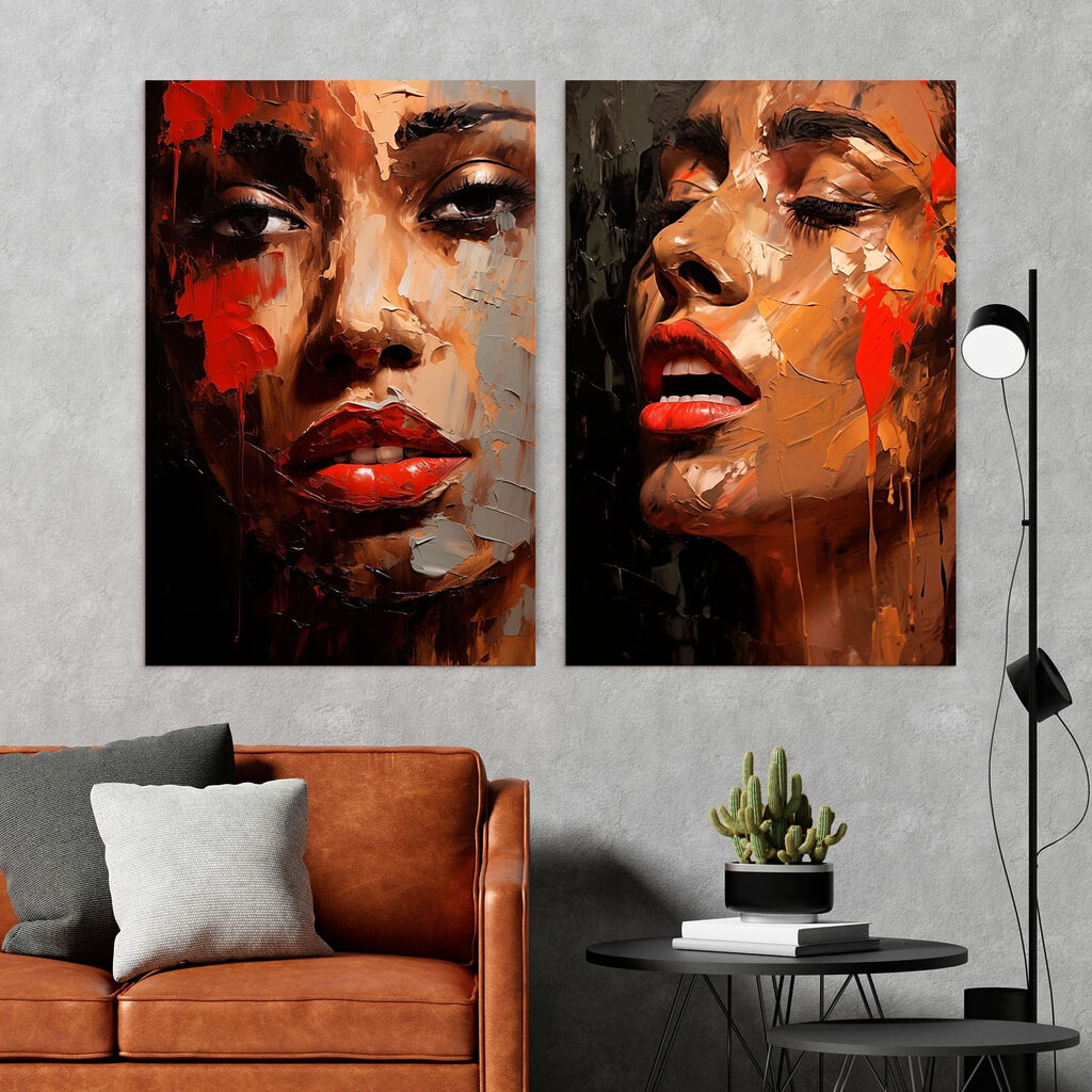 Ausdrucksstarke Gesichter — Interieur 2