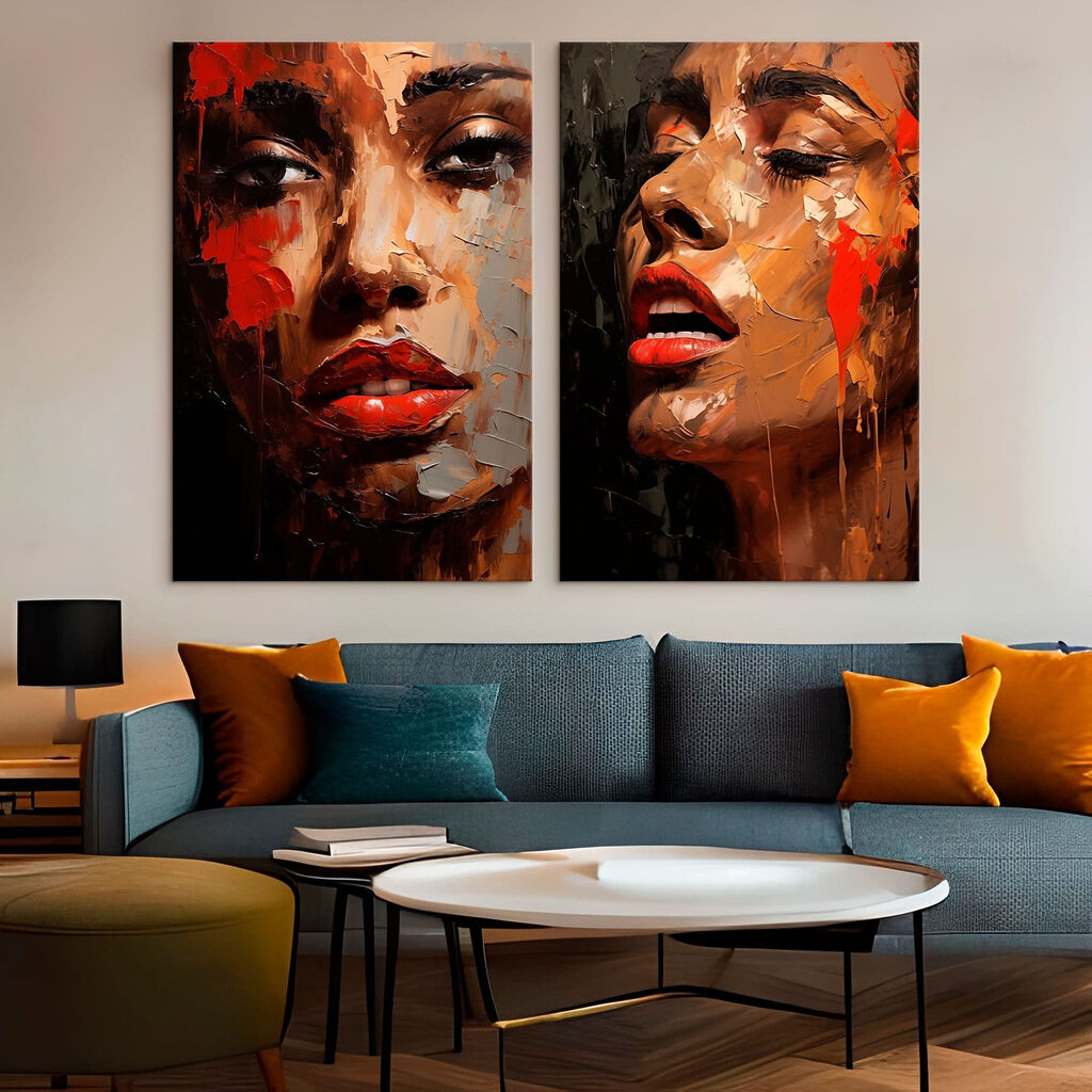 Ausdrucksstarke Gesichter — Interieur 1