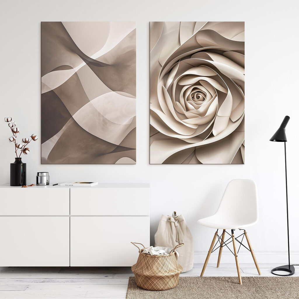 Wellen und Blütenblätter — Interieur 1