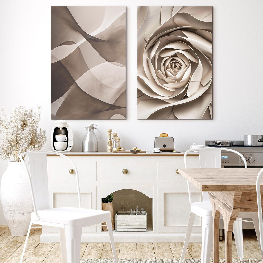 Wellen und Blütenblätter — Interieur 2