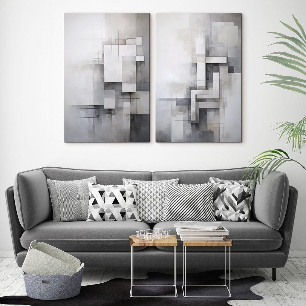Quadrate und Linien — Interieur 2