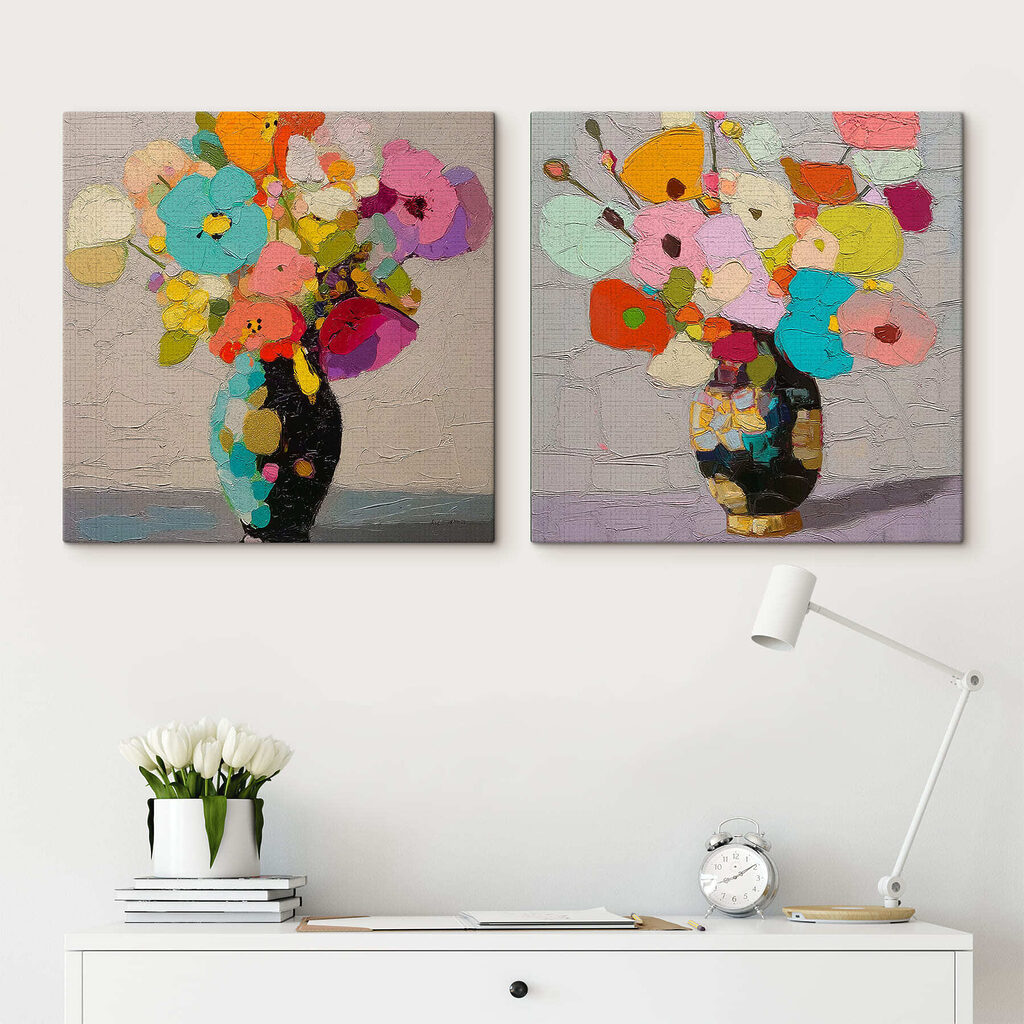 Blumenstrauß in der Vase — Interieur 1
