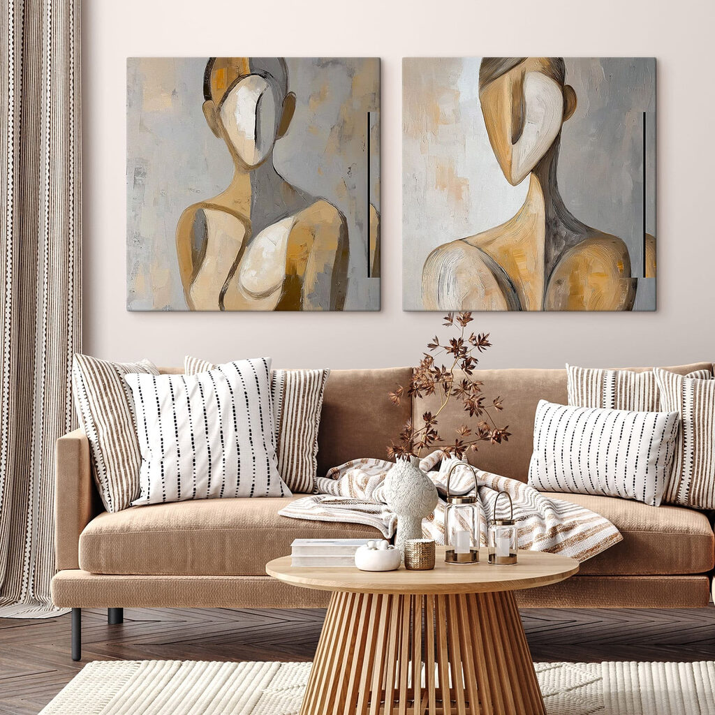 Stilisierte Büsten — Interieur 1