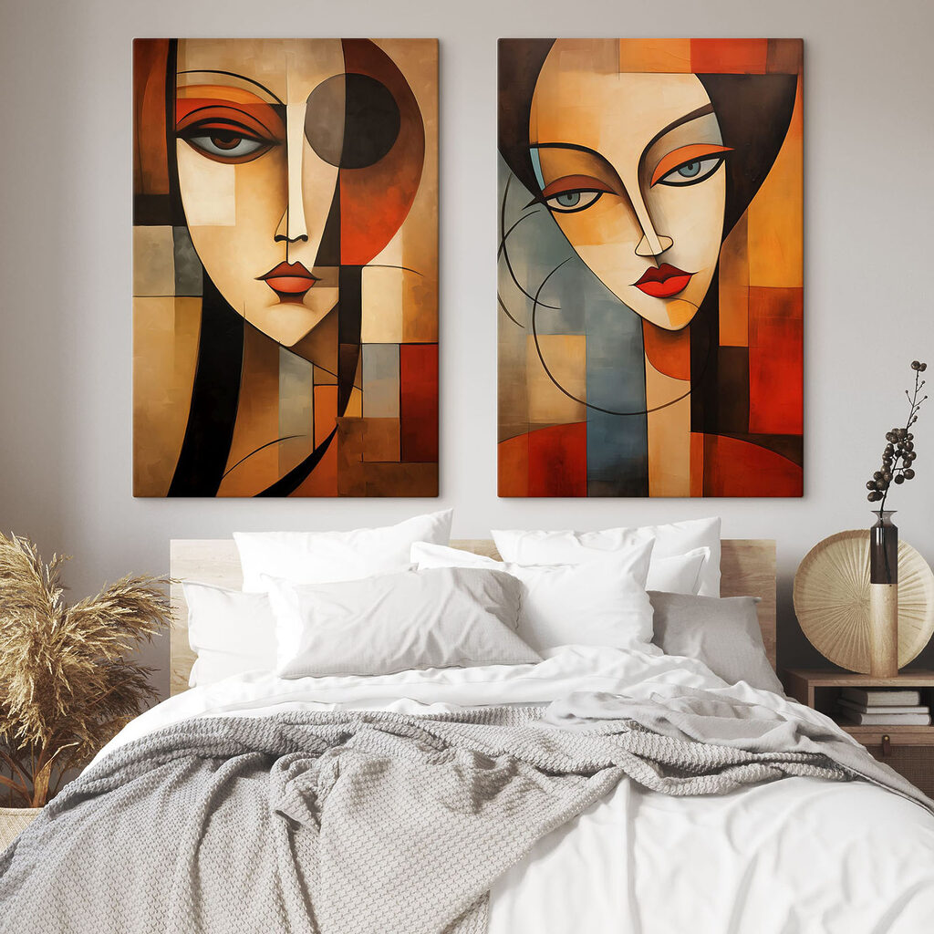 Geometrische Gesichter — Interieur 1