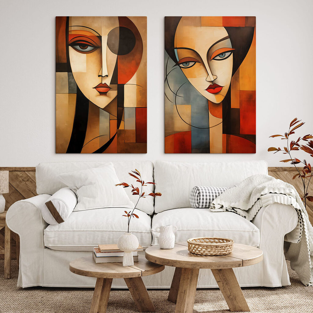 Geometrische Gesichter — Interieur 2