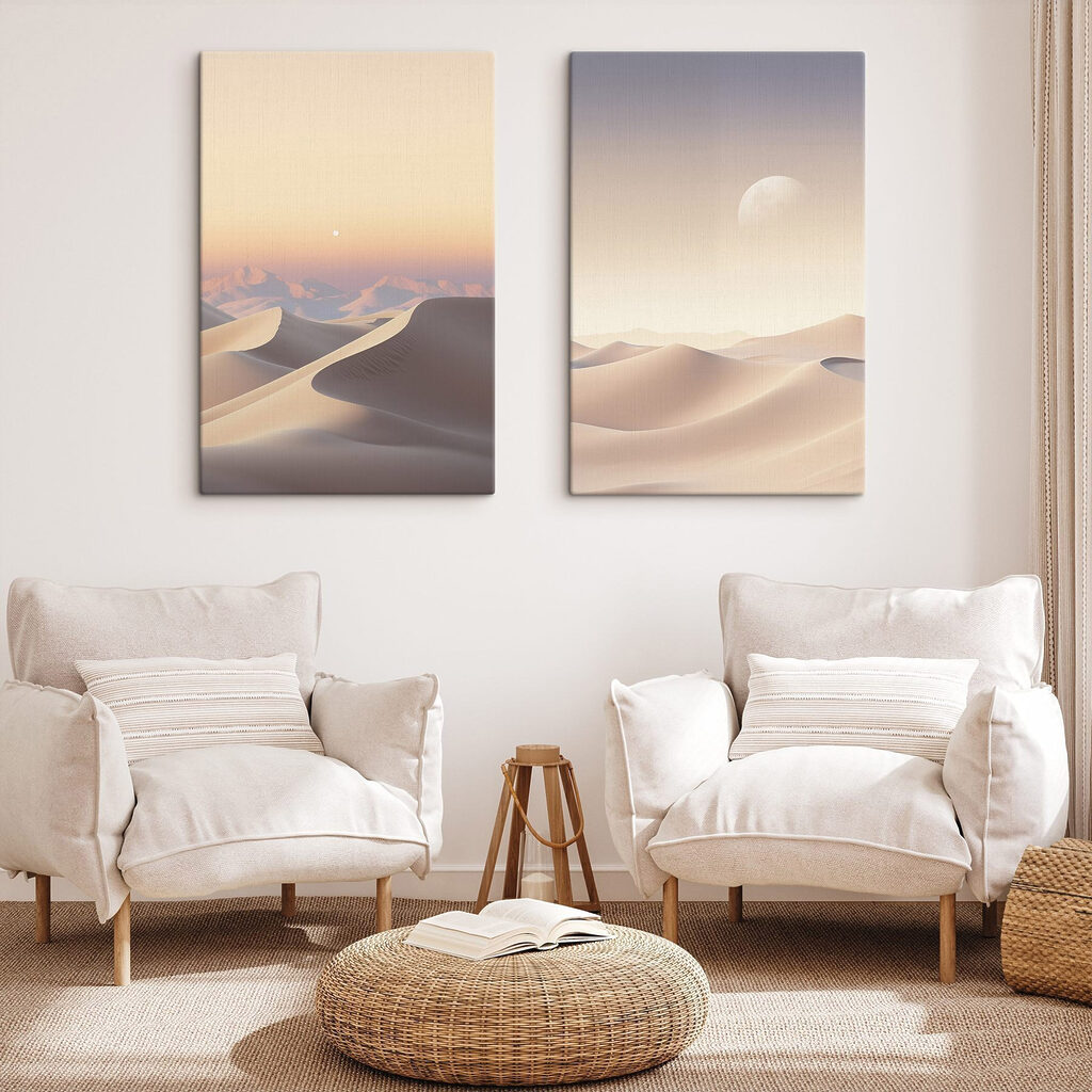 Mond über den Dünen — Interieur 1