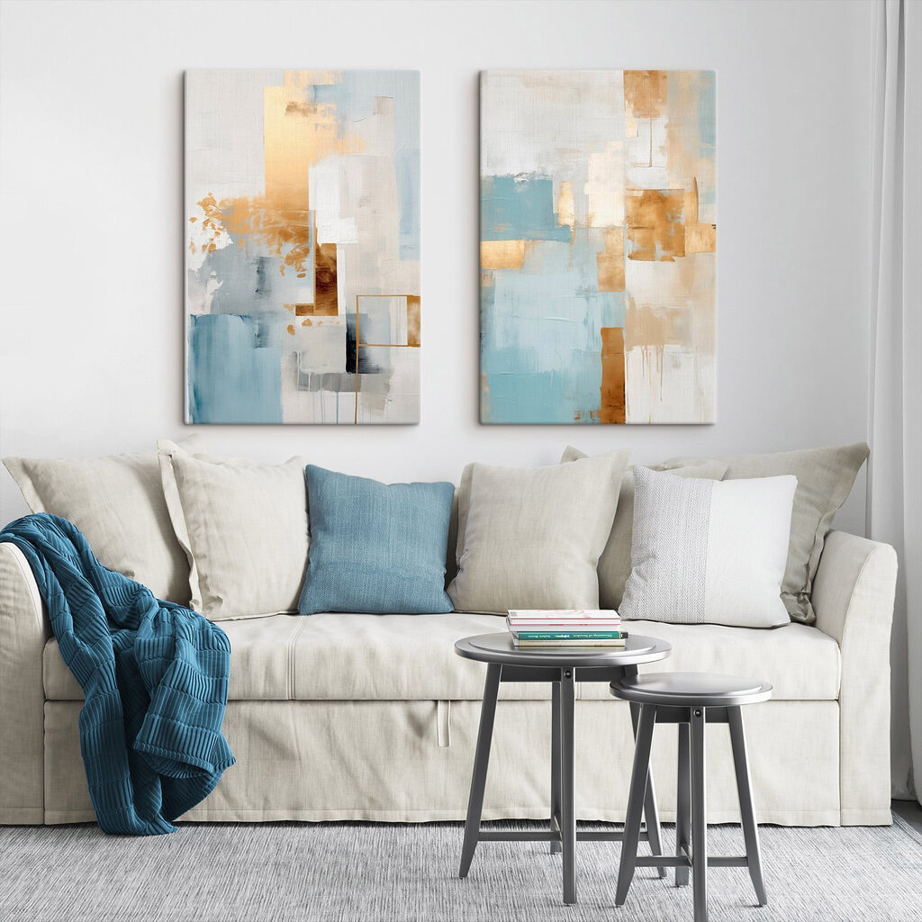 Spiel sanfter Farbtöne — Interieur 2