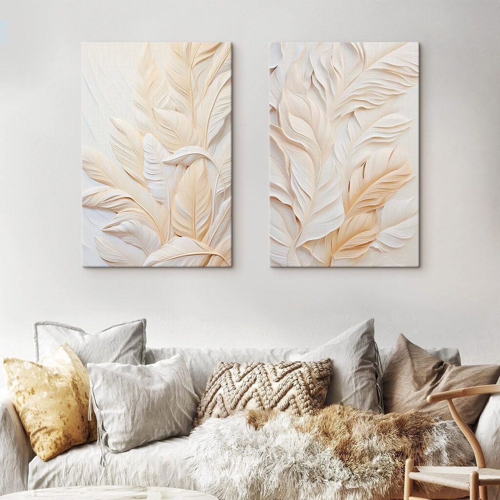 Elegantes Blattwerk — Interieur 1