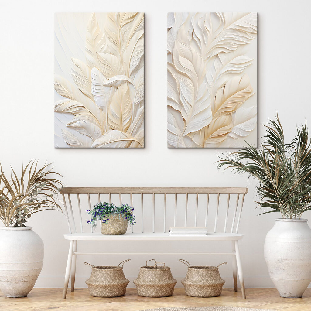 Elegantes Blattwerk — Interieur 2