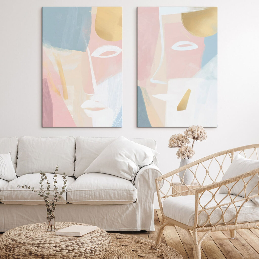 Abstraktes Gesicht — Interieur 1