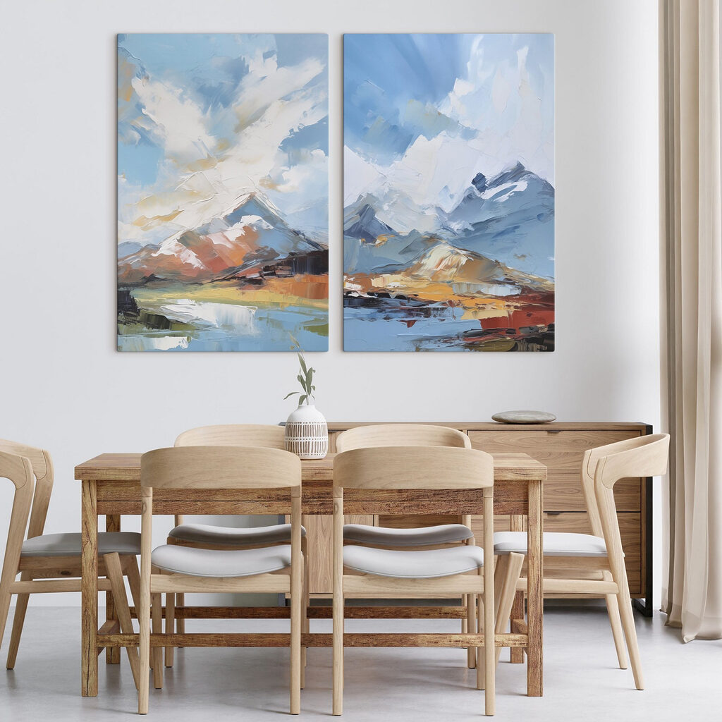 Gipfel unter bewegtem Himmel — Interieur 2