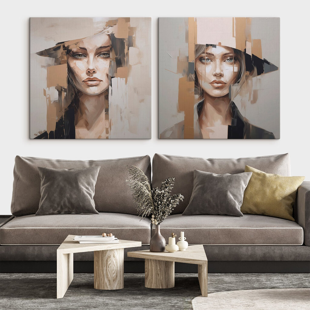 Blick zwischen Flächen — Interieur 2