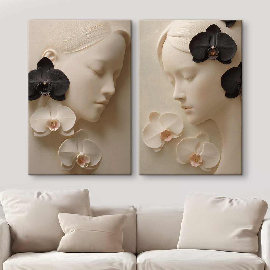 Profil mit Blüten — Interieur 1