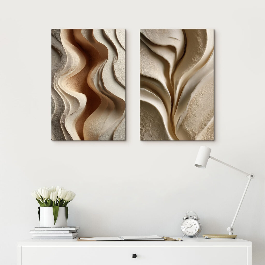 Kurven in warmen Tönen — Interieur 2
