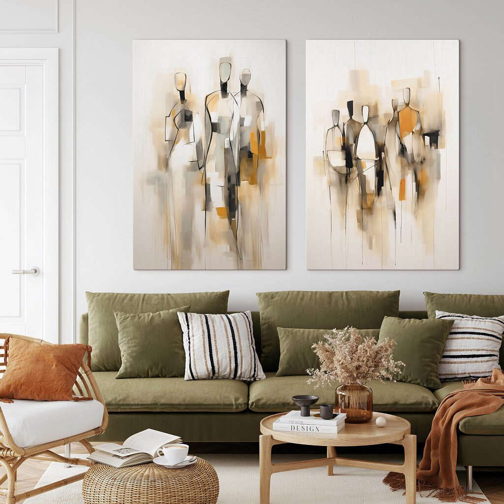 Abstrakte Silhouetten — Interieur 1