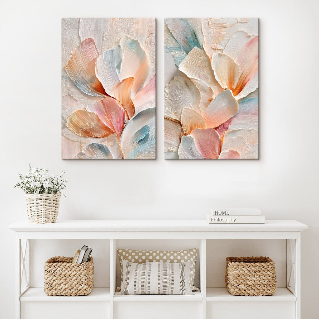 Pastellblüten im Licht — Interieur 2