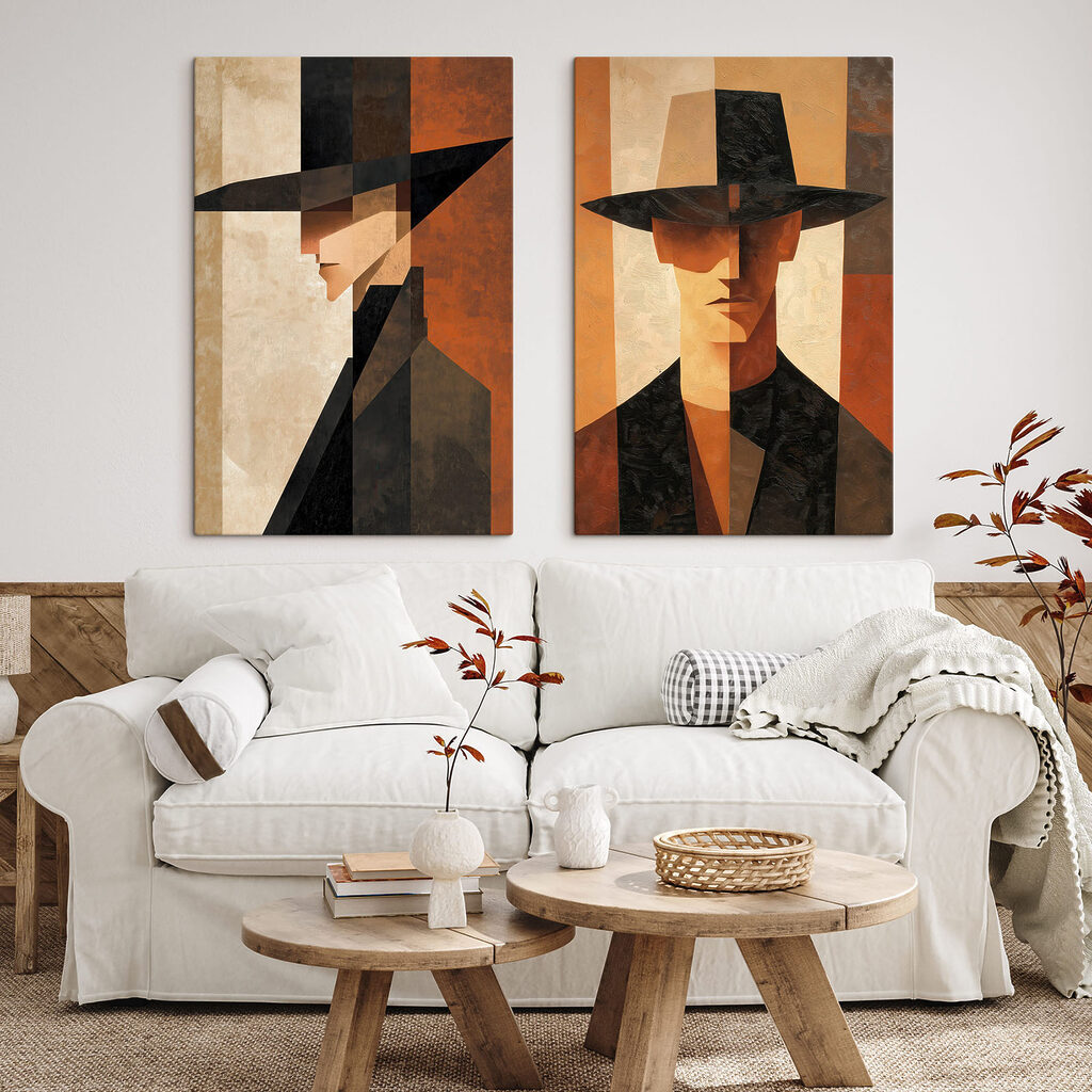 Mann mit Hut — Interieur 2