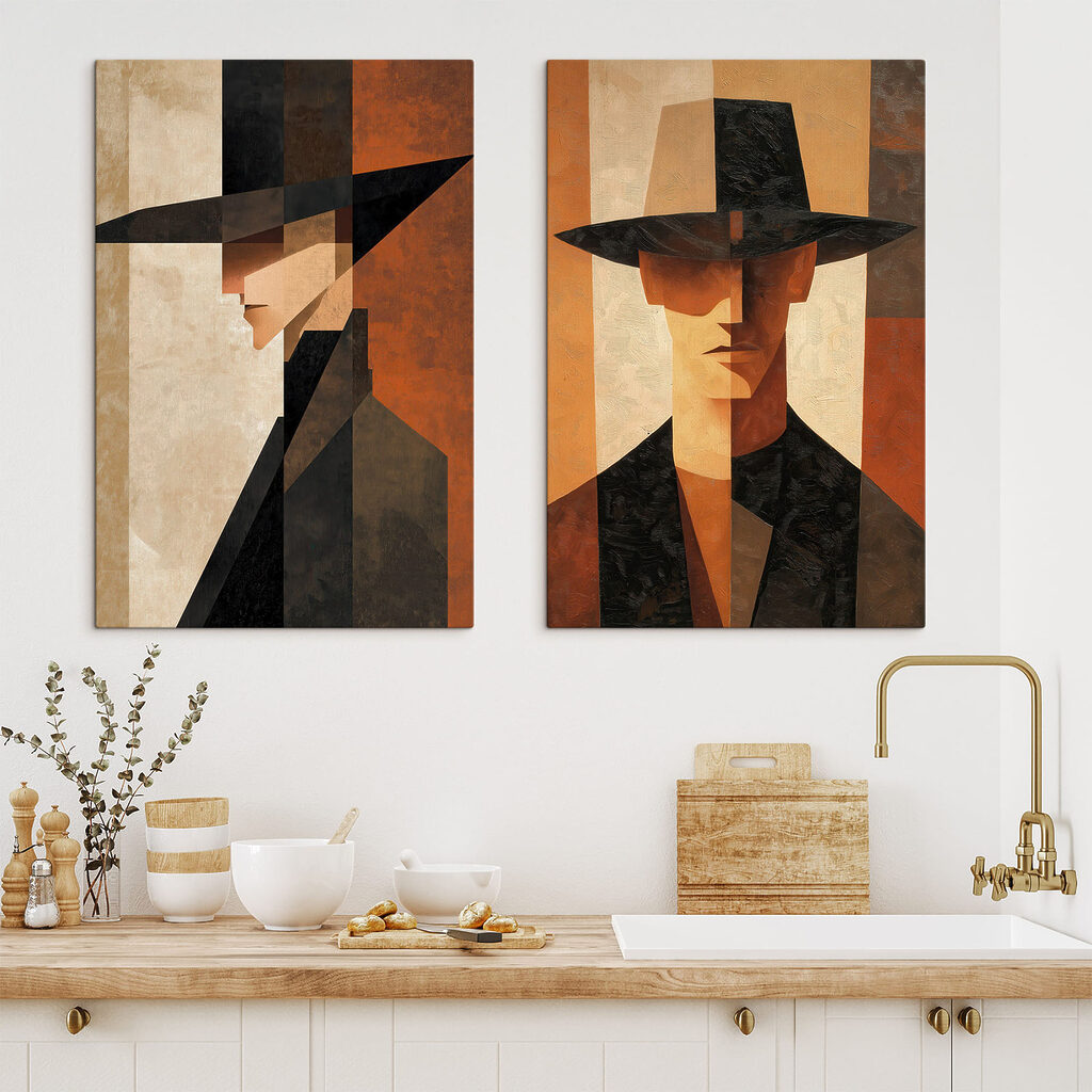 Mann mit Hut — Interieur 1