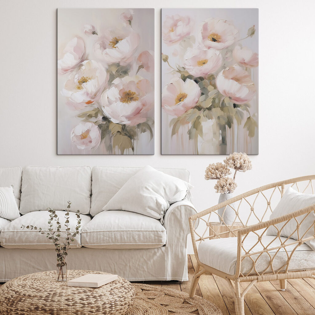 Blüten in Zartrosa — Interieur 2