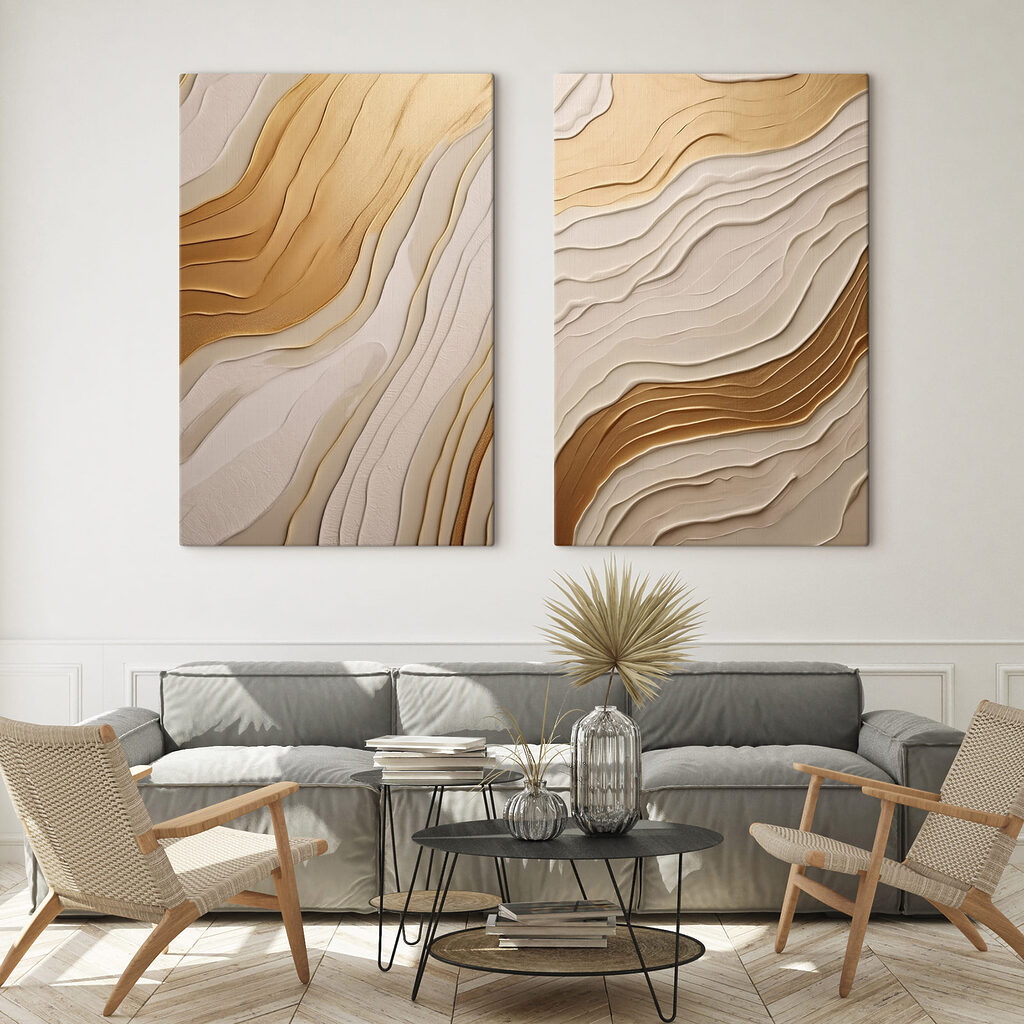 Goldene Schichten — Interieur 1