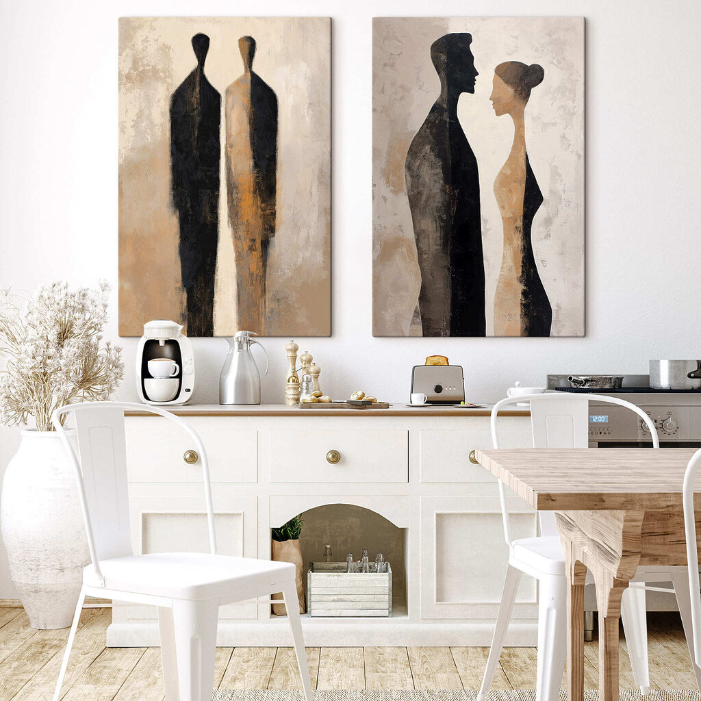 Begegnung in Silhouetten — Interieur 1