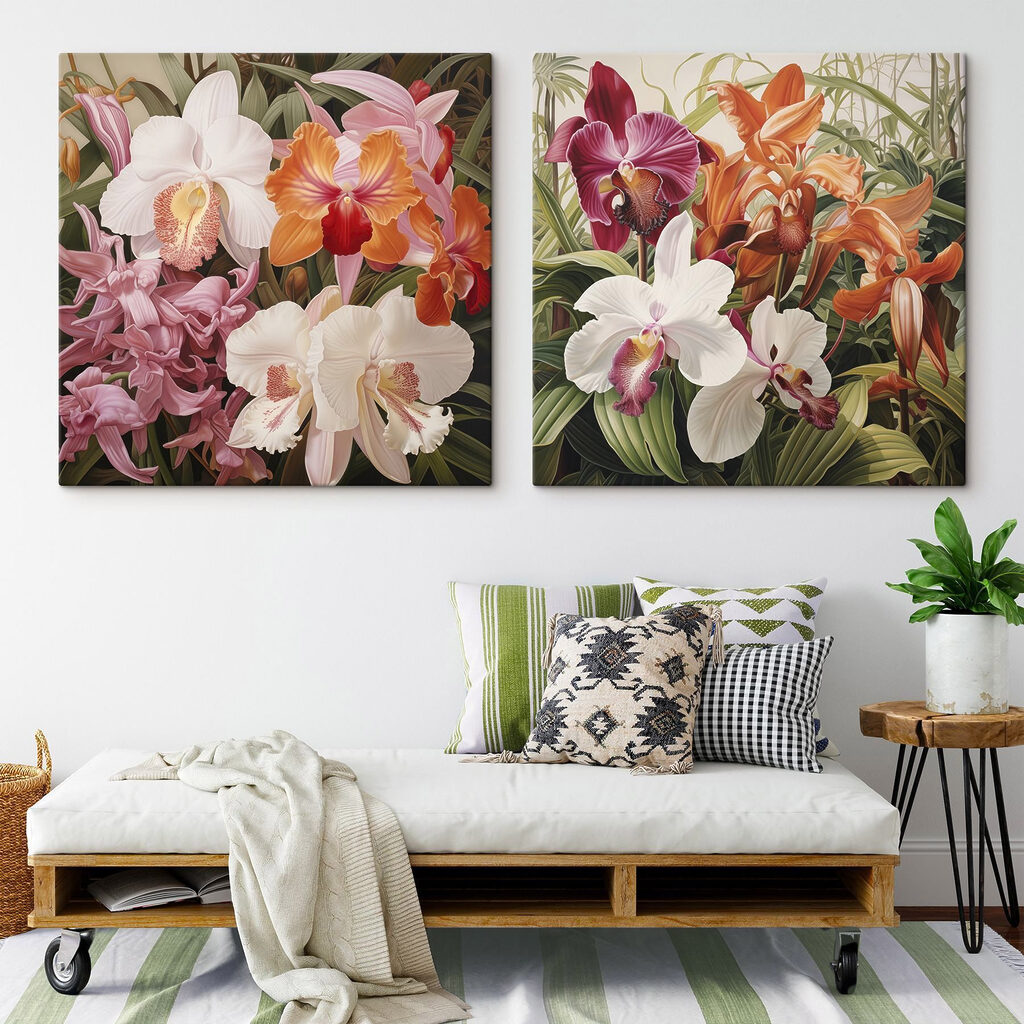 Bunte Orchideen — Interieur 2