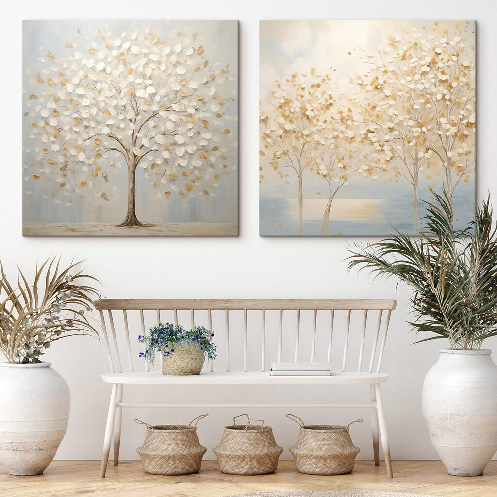 Bäume mit goldenem Laub — Interieur 2