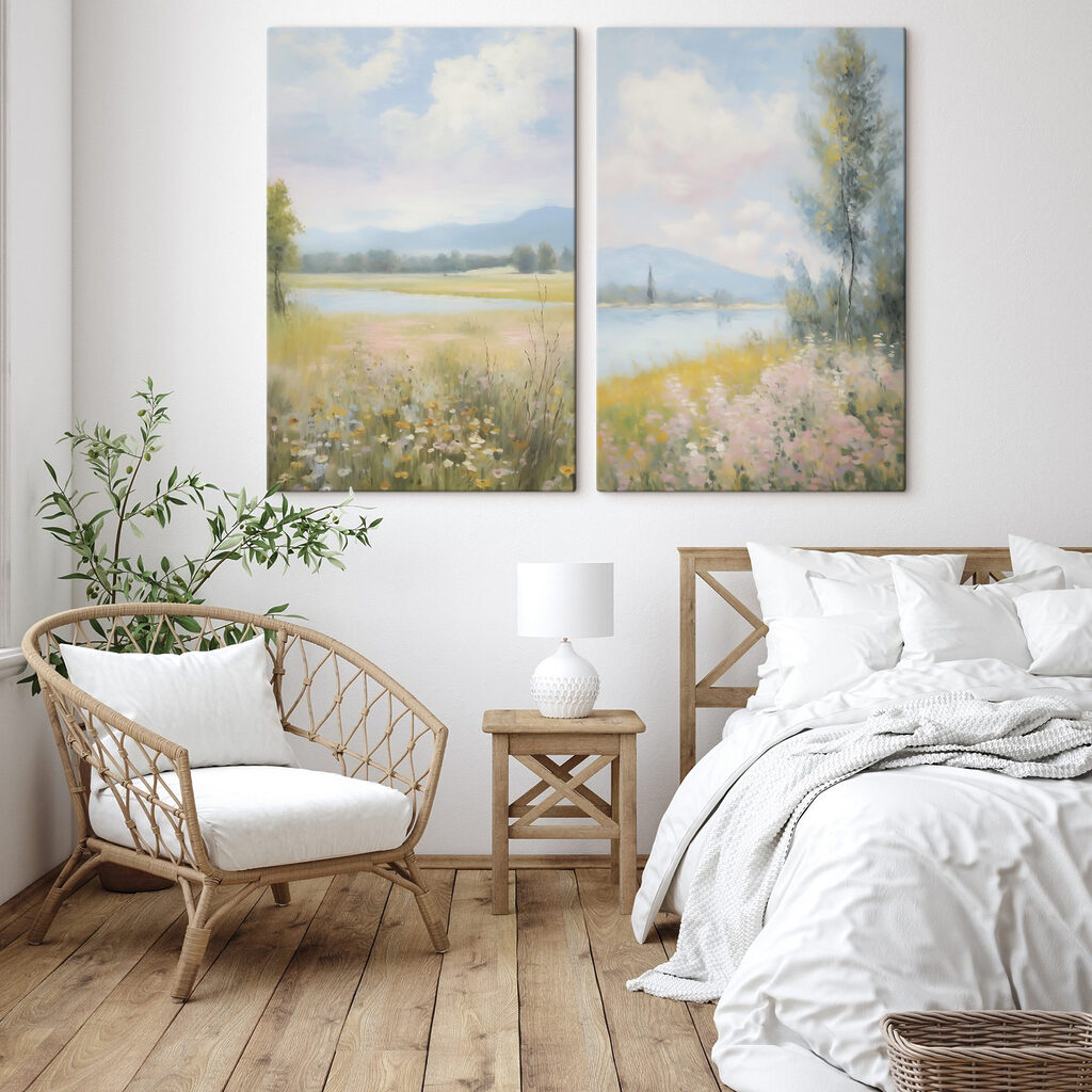 Blumenwiese am Fluss — Interieur 1