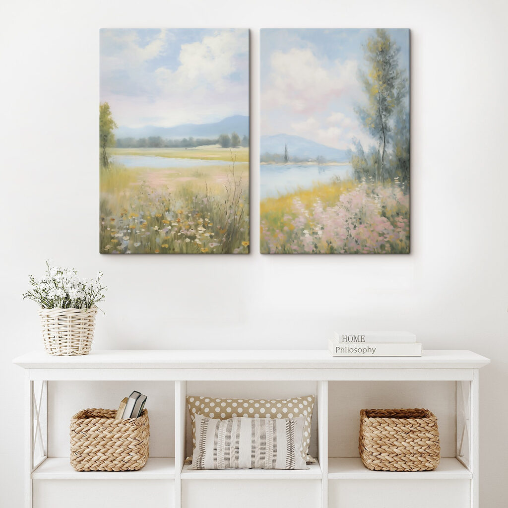 Blumenwiese am Fluss — Interieur 2