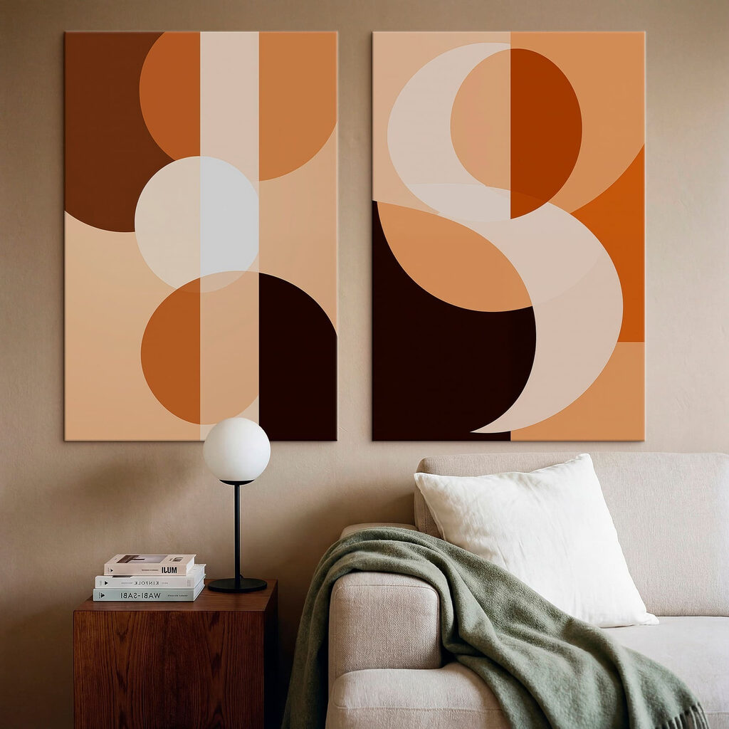Rundungen in Karamell — Interieur 1